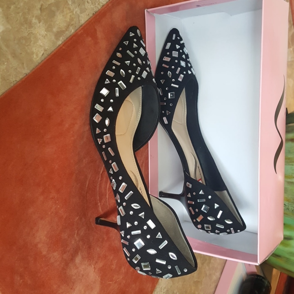 Nina Tailynn-FY Black Glam Shoes